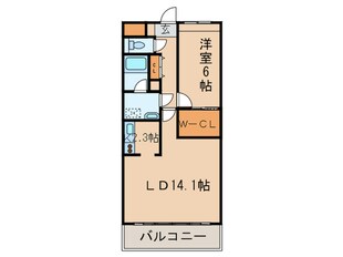 クレア－トノムラの物件間取画像